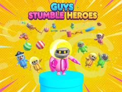 Игра Guys Stumble Heroes онлајн