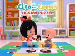 Игра Cleo and Cuquin Jigsaw Puzzle онлајн
