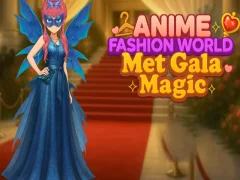 Игра Anime Fashion World Met Gala Magic онлајн