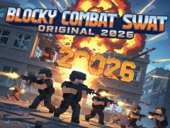 Игра Blocky Combat Swat Original 2026 онлајн