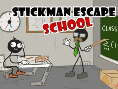 Игра Stickman Escape School онлајн