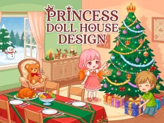 Игра Princess Doll House Design онлајн