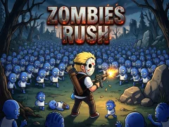 Игра Zombies Rush онлајн