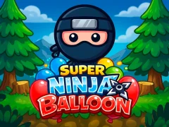 Игра Super Ninja Balloon онлајн