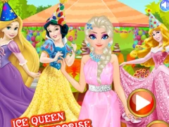 Игра Ice Queen Birthday Surprise онлајн