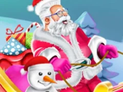 Игра Design santas sleigh онлајн