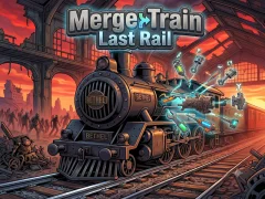 Игра Merge Train: Last Rail онлајн