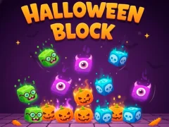 Игра Halloween Block онлајн
