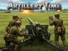 Игра Artillery Time онлајн