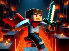 Игра Mineblock Obby онлајн