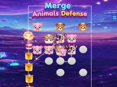 Игра Merge Animals Defence онлајн