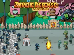 Игра Zombie Defense: Last Stand онлајн