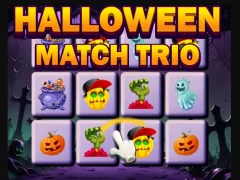 Игра Halloween Match Trio онлајн