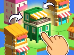 Игра Crafty Town Merge City онлајн