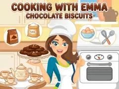 Игра Cooking with Emma Chocolate Biscuits онлајн