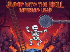 Игра Jump Into the Hell Inferno Leap онлајн