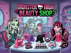 Игра Monster High Beauty Shop онлајн