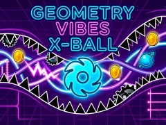 Игра Geometry Vibes X-Ball онлајн