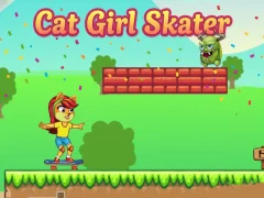 Игра Cat Girl Skater онлајн