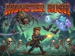 Игра Monster Rush онлајн