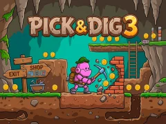 Игра Pick & Dig 3 онлајн