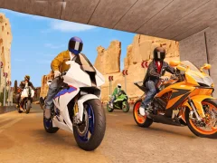 Игра Real Motorbike Simulator Race 3D онлајн