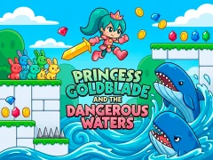 Игра Princess Goldblade and the Dangerous Waters онлајн