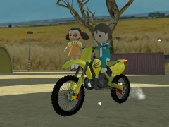 Игра MSK Squid Game Motorcycle Stunts онлајн