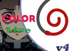 Игра coloring lines v4 онлајн