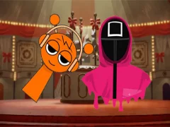 Игра Squid Sprunki Mingle Game 2 онлајн