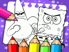Игра Sponge Bob Coloring Book онлајн