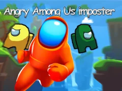 Игра Angry Among Us imposter онлајн