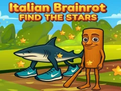 Игра Italian Brainrot Find the Stars онлајн