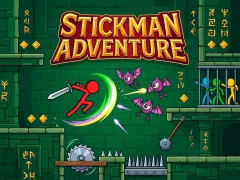 Игра Stickman Adventure онлајн