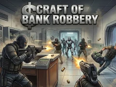 Игра Craft of Bank Robbery онлајн