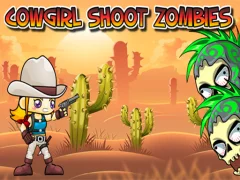 Игра Cowgirl Shoot Zombies онлајн