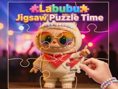 Игра Labubu Jigsaw Puzzle Time онлајн