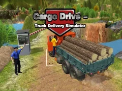 Игра Cargo drive - Truck Delivery Simulator онлајн
