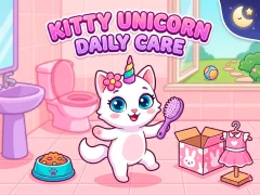 Игра Kitty Unicorn Daily Care онлајн