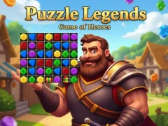 Игра Puzzle Legends Game of Heroes онлајн