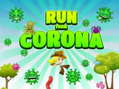 Игра Run From Corona онлајн