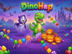 Игра DinoHop онлајн