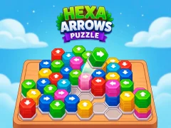 Игра Hexa Arrows Puzzle онлајн