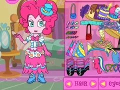 Игра My little pony Equestria Girls Pinkie Pie Dress Up онлајн