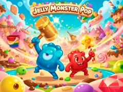 Игра Jelly Monster Pop онлајн