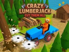 Игра Crazy Lumberjack: Cut Them All онлајн