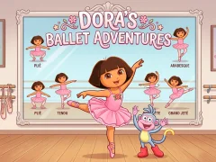 Игра Dora's Ballet Adventures онлајн