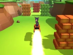 Игра Ratomilton Flying Car Race онлајн