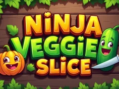 Игра Ninja Veggie Slice онлајн