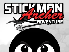 Игра Stickman archer adventure онлајн